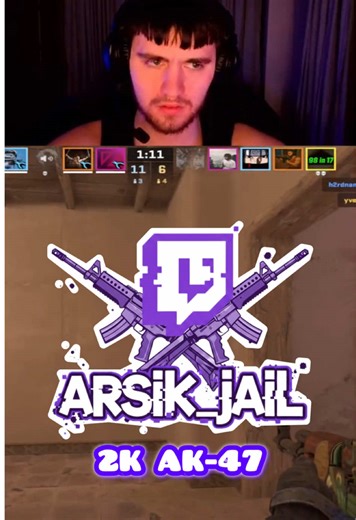 Top CS2 Moments on Twitch with Arsik_jail