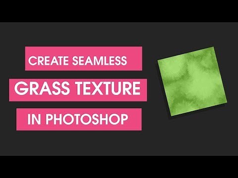 Hand Painted / Stylized - Seamless Grass Texture (Timelapse)