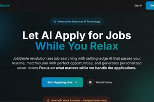 JobGenie - Let AI find, write, and apply to jobs for you.