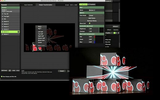 Projection Mapping with Resolume Arena 4