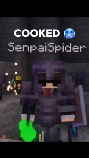 SENPAI COOKED WATER...💀 | TechnizVerse | #shorts​ #senpaispider​ #minecraft​ #stromseries #7x7​