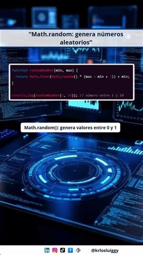 “Math.random: genera números aleatorios”