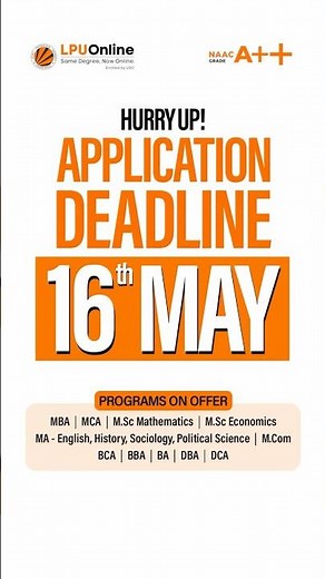Upgrade Your Career With LPU Online | 20% Grant + No Cost EMI Available