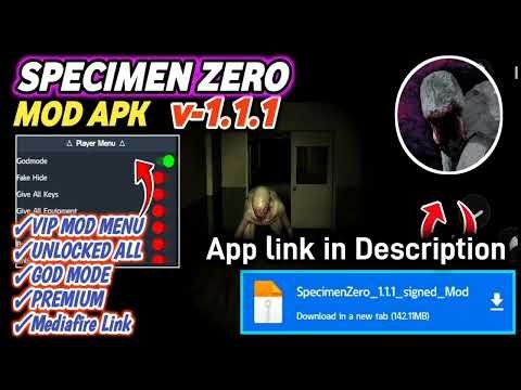 Specimen Zero Mod Apk | Specimen Zero Mod Menu | Update 1.1.1 | Latest Update 2025