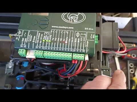 Centurion D5 Evo setting up courtesy light