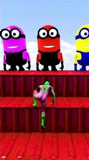 GTA 5 Epic Water Ragdolls | Spider-Man Jumps / Fails ep.18155 #shorts