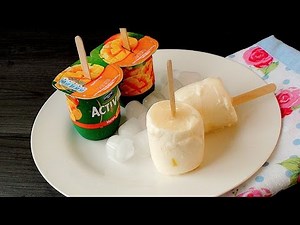 Quick and Easy Frozen Yogurt Ice Pops