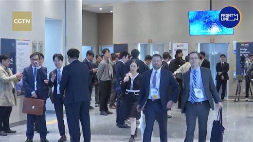 1.1K views · 50 reactions | At the APEC CEO Summit in the Republic of Korea, China urged greater cooperation and openness amid global economic uncertainty — reaffirming its commitment to shared growth across the Asia-Pacific. We spoke to participants to hear their reactions. #apec2025 | CGTN Frontline | Facebook