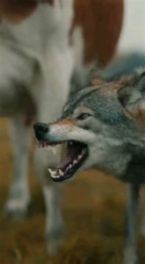 Can This Cow Survive a Wolf Attack?