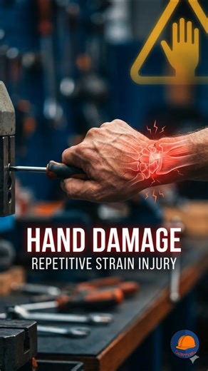 “The Repetitive Motion That Damages Workers’ Hands – Shocking Truth” #RepetitiveMotion #WorkersHands