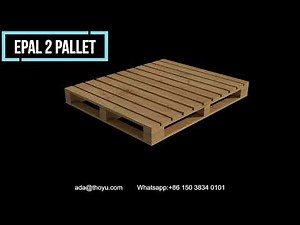 High Efficient EPAL 2 Pallet Making Video Block Pallet Nailing Machine