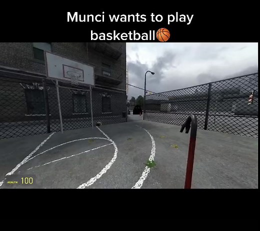 Angry Munci Playing Basketball - GMod Nextbot