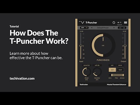 Tutorial: Techivation T-Puncher - Musical Transient Shaper