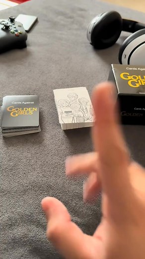 If your group quotes Golden Girls TV show quotes, this is your game🤩 252 cards of playful throwback humor, tuned for Christmas game night🎄 Perfect after dinner, all December ❄ Shop Now: https://shop.myherocards.com/cagg | Golden Girls Cards Game