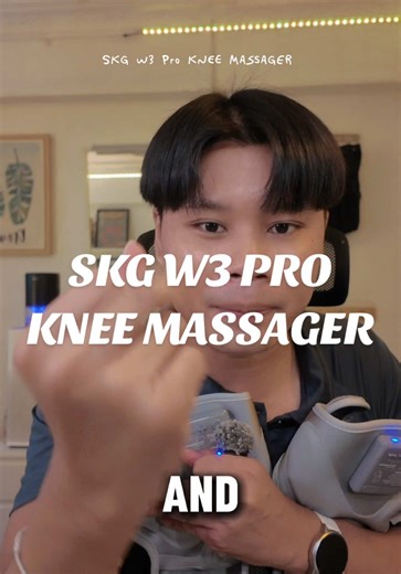 SKG W3 Pro Knee Massager Review for Pain Relief