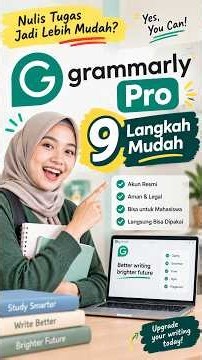 9 Langkah Bikin Akun Grammarly Pro | Mudah & Lengkap #grammarly #grammarlypro #grammarlypremium