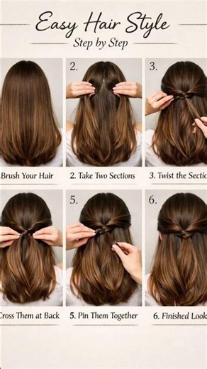 easy hairstyles for short hair | Beauty plus # #shortvideo #aestheic #subscribe #newyoutuber