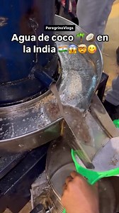 124K views · 2K reactions | Así es como preparan el Agua de coco en la India 便 #indianstreetfood #indianfood #streetfood #travel #funny | Alexito Vlogs | Facebook