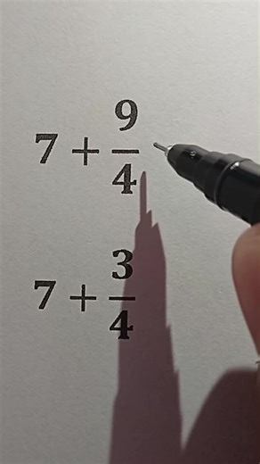 Math Made Simple: Adding Fractions Made Fun! #easymath #math #matheasy #mathematics #matematica