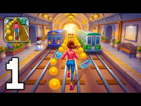 Subway Princess Runner - Gameplay Walkthrough Part 1 - Subway Princess Runner (iOS, Android)