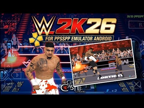 Best WWE 2K26 Mod Android | Zilla Fatu, Carmelo vs The Vision [ PPSSPP Emulator ] Gameplay