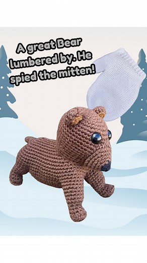 This great lumbering bear ain’t getting left out in the cold! No, sir! Pattern available in my Etsy shop as part of the storybook pattern, or on its own! #crochet #amigurumi #crochetpattern #amigurumipattern #storybook #stories #storycrochet #bookcrochet #janbrett #schoolgift #teachergift #librariangift #library #teacher #specialeducation #speechtherapy #kindergarten | Castle Of Cozy | Facebook