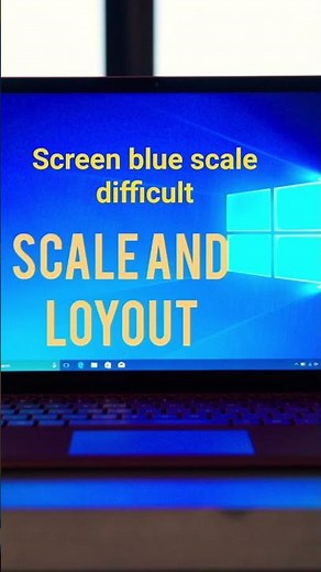 how to fix window screen display scale problem @key ward key...