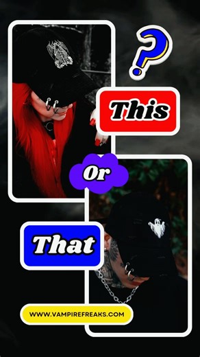 Which spooky hat is calling your name? 🎃👻 Our Grim Reaper Pierced Baseball Cap and Ghost Pierced Baseball Cap are both stylish options! Pictures from @rokketqueen66 and @onelowsoul #AltStyle #VampireFreaks #SpookyFashion #gothstyle #baseballhat | VampireFreaks