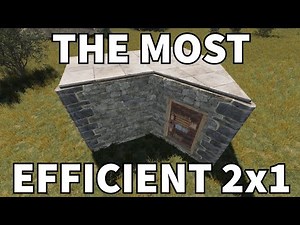The Most Efficient 2x1 Base Build | Rust Jungle Update