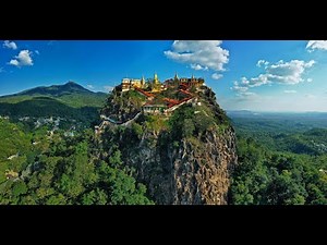 MYANMAR, Mt. Popa, Amazing Planet (4K) 2020