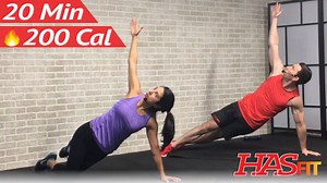 20 Min Advanced Ab Workout - HASfit - Free Full Length Workout Videos and Fitness Programs