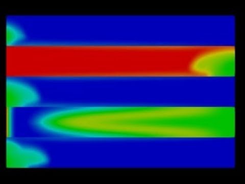 CFD analysis of a heat exchanger in openfoam using chtMultiRegionFoam