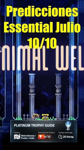 The PLATINUM with the most SECRETS on PlayStation! 🐇🏆 Animal Well #shorts #ps5