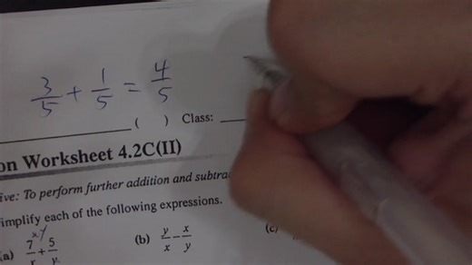 ch3 Algebraic Fractions and Formula pt （2）