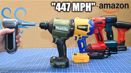 Tool Tech: Are Power Tool Turbo Fan Dusters Getting Out of Hand? Do You Really Need One That Will Blow 8,000 Miles Per Hour? - BangShift.com