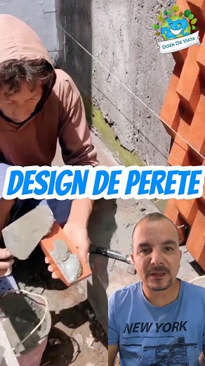 23K views · 98 reactions | Asa design pe perete? Cum ti se pare? #tricks #design #perete #construction | Doza de Viata | Facebook