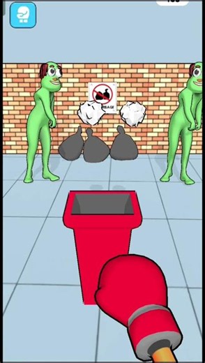 Annoying Uncle 😂 34-Second Funny Gameplay | Epic Punch! #shorts