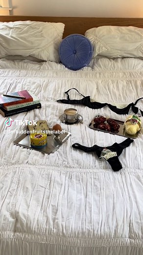 Slipping into bed in my Forbidden set, ready to binge watch The Sopranos #sopranos #bedtime #insence #forbidden #fruits #salami #cheese