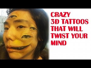 Crazy 3D Tattoos That Will Twist Your Mind