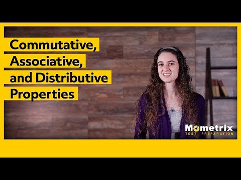 Commutative, Associative, and Distributive Properties