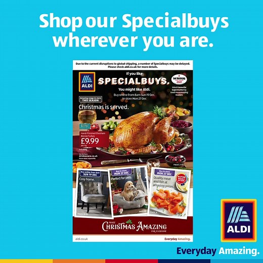 What’s new in store this week? Find out in our latest Specialbuys leaflet, online now! | Aldi UK