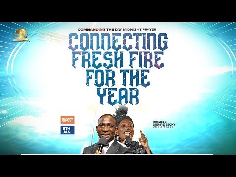 COMMANDING THE DAY MIDNIGHT PRAYER || CONNECTING FRESH FIRE FOR THE YEAR | 05-01-2026