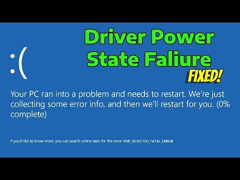 How To Fix Driver Power State Failure in Windows 11