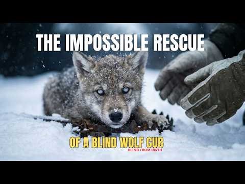 THE IMPOSSIBLE RESCUE OF A BLIND WOLF CUB
