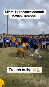 Miami commit Jordan Campbell is a BEAST! No. 7 LB in 2026 🟢🟠 (🎥: @jerry_risingstars) | Miami Hurricanes on 247Sports