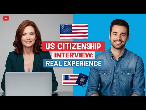 Real U.S. Citizenship Interview 2025 – Officer asked Random N-400 Questions, Small Talk #n400