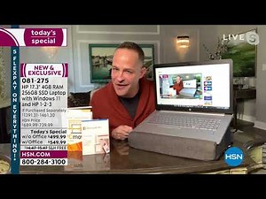 HP 17.3" 4GB RAM 256GB SSD Laptop with Windows 11 and HP...