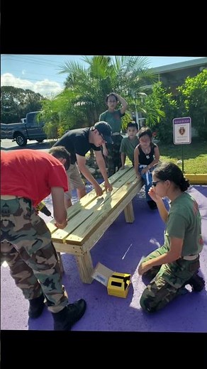 The Young Marines is a youth program focused on leadership, honoring veterans, community service