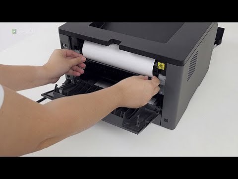 B3340/B3442/MS331/MS431/MB3442/MX331/MX431—Paper jam in the rear door