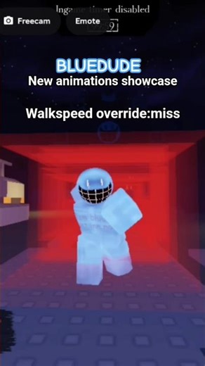New BLUEDUDE animations Showcase!#roblox #forsaken